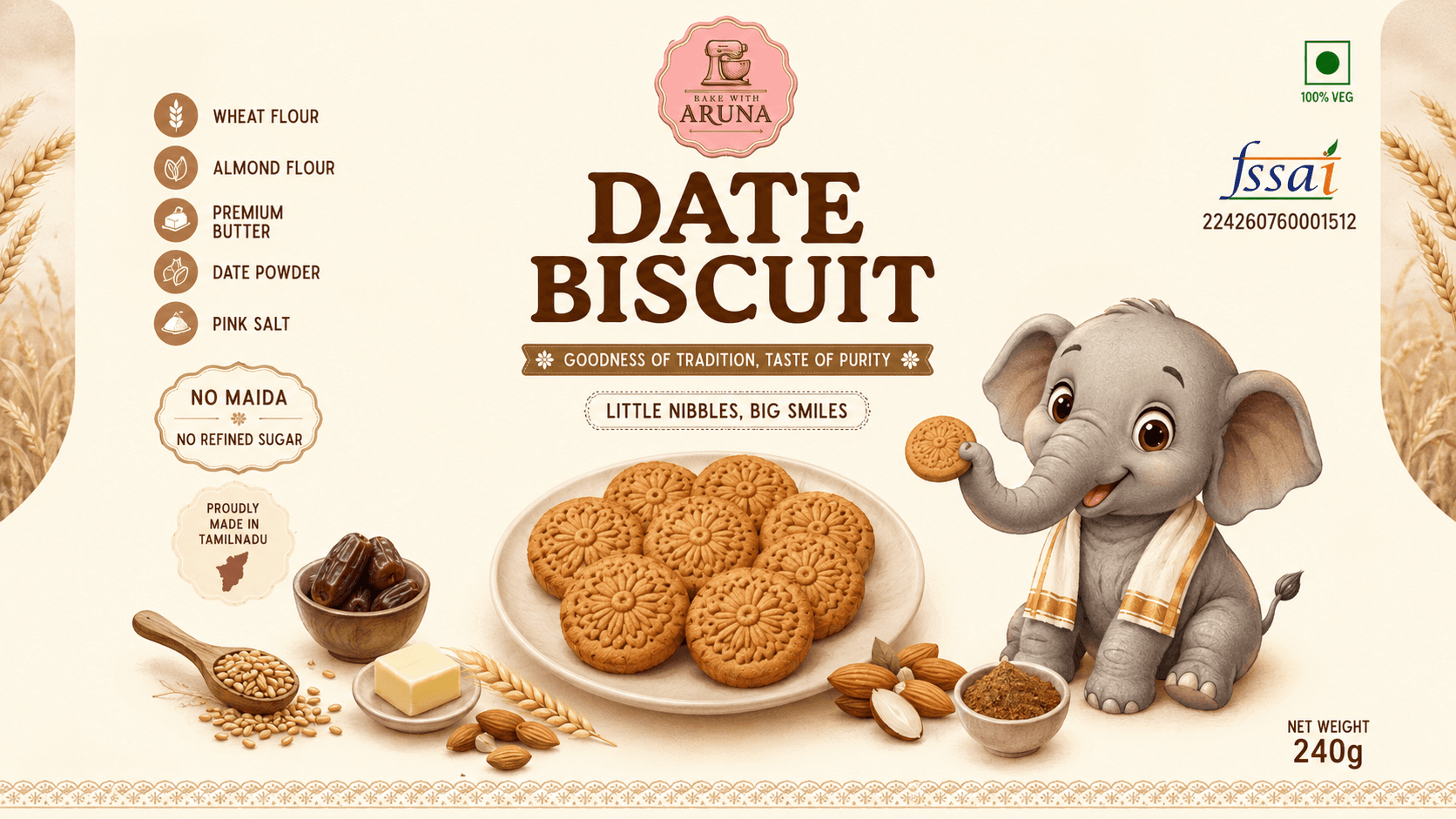Date Biscuits