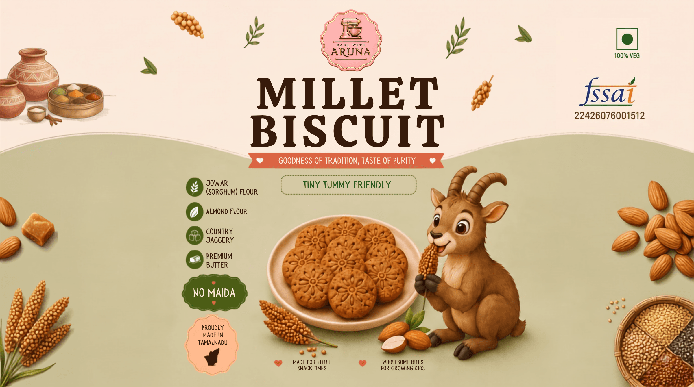 Millet Biscuits